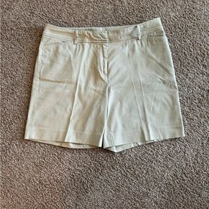 Talbots Twine Light Tan 7” Perfect Shorts - 12